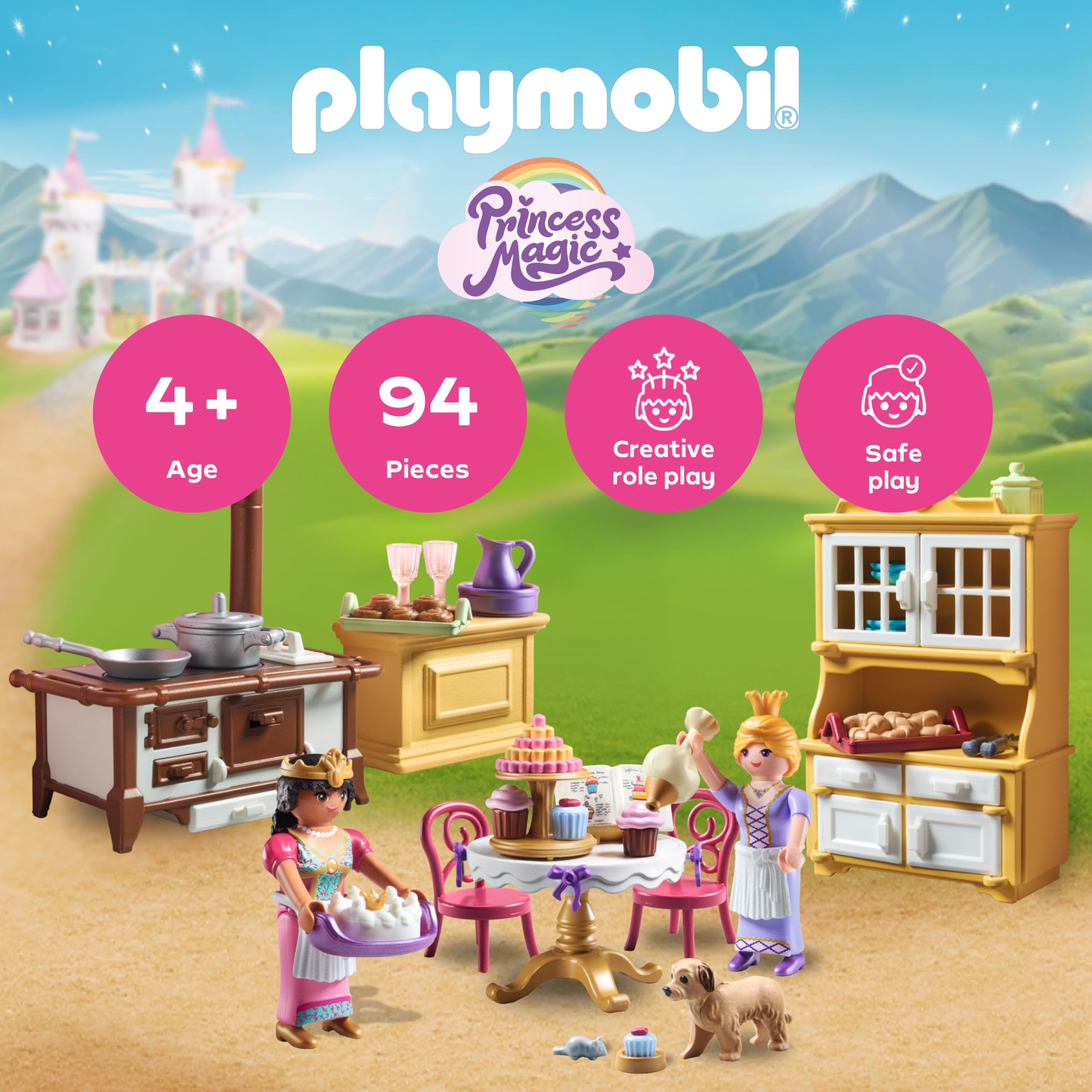 Amazon.com: Playmobil Castle Kitchen : Toys & Games